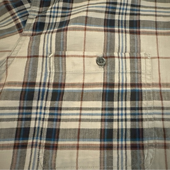 Carhartt Rugged Flex Flannel Shirt Men’s XL Relaxed Fit Blue Gray Plaid - Picture 5 of 14